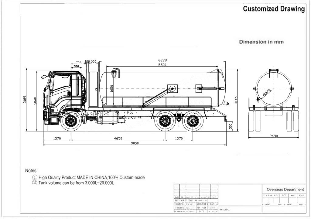 Isuzu GIGA vacuum sewer suction truck 18000L