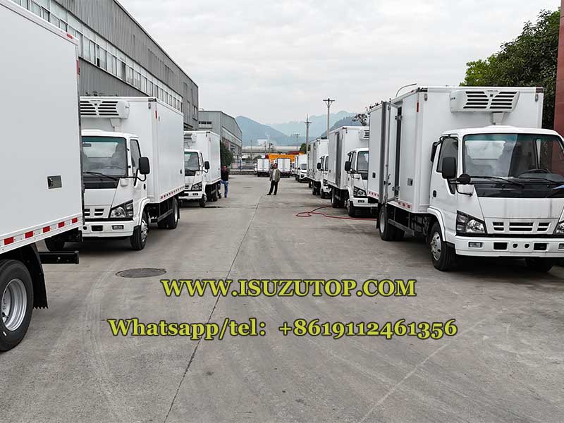 Central Asia-Qingling Isuzu Refrigerated Trucks