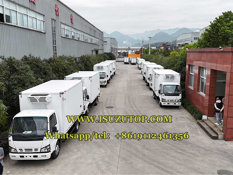 Central Asia-Qingling Isuzu Refrigerated Trucks