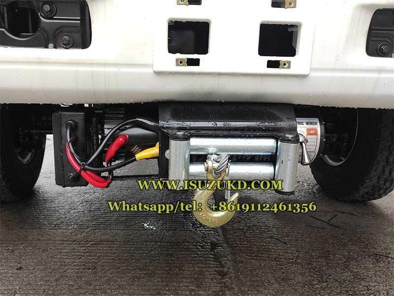 ISUZU KV100 4WD modification with winch function