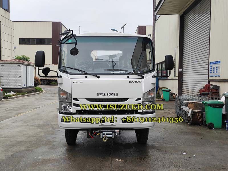 ISUZU KV100 4WD modification with winch function