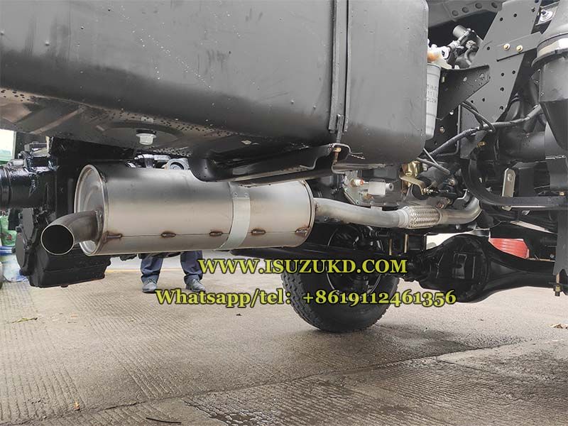 ISUZU KV100 4WD modification with winch function