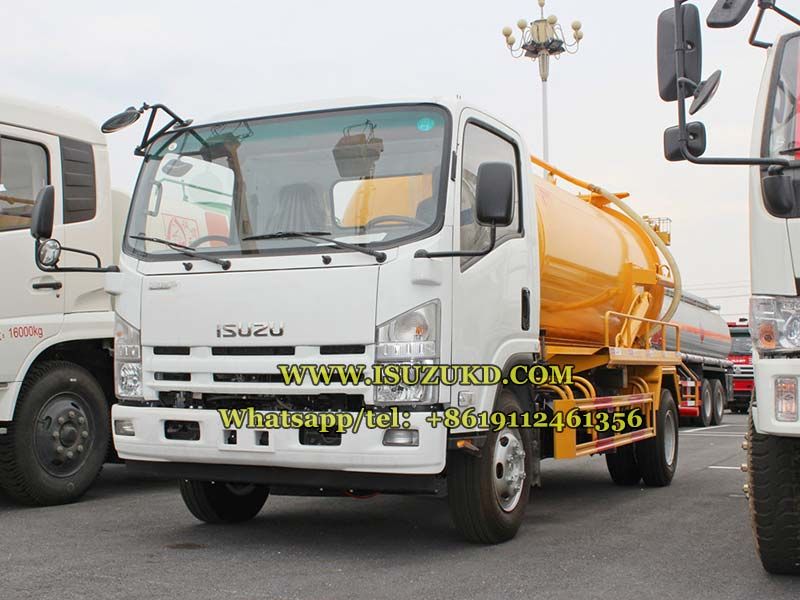 Isuzu Vacuum Pump Tanker trucks