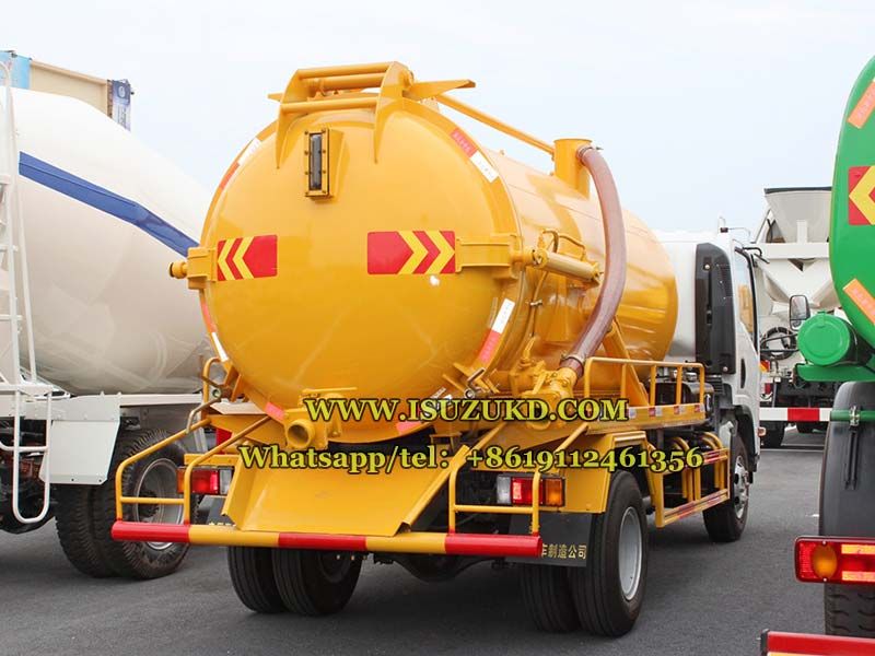 Isuzu Vacuum Pump Tanker trucks