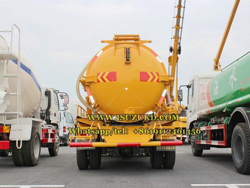 Isuzu Vacuum Pump Tanker trucks