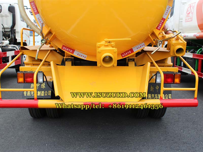 Isuzu Vacuum Pump Tanker trucks