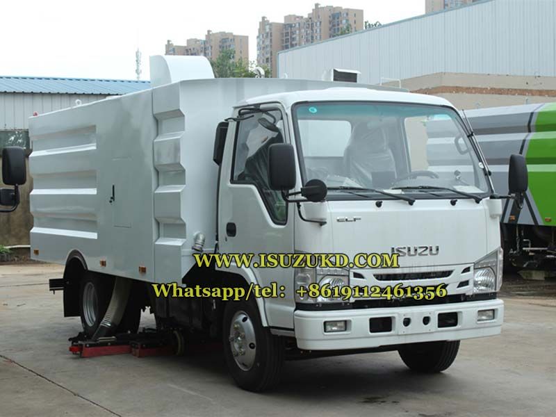 Isuzu merchnical sweeper truck