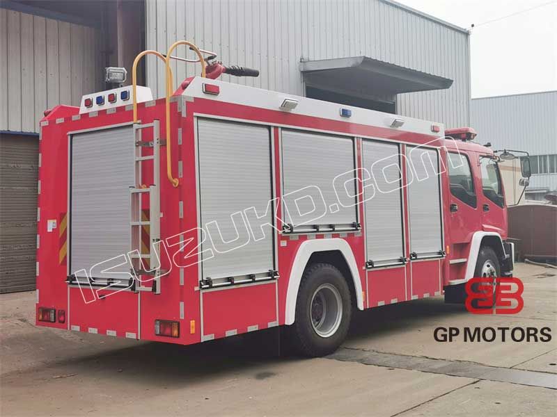 ISUZU FTR foam tender fire truck