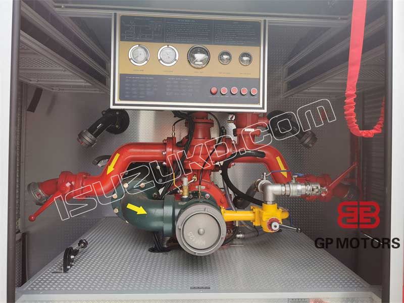 ISUZU FTR foam tender fire truck