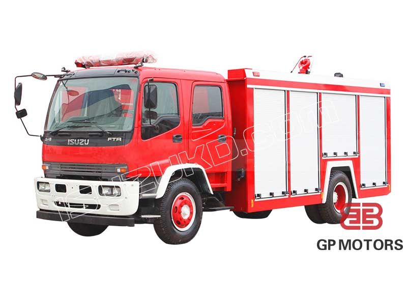 ISUZU FTR foam tender fire truck