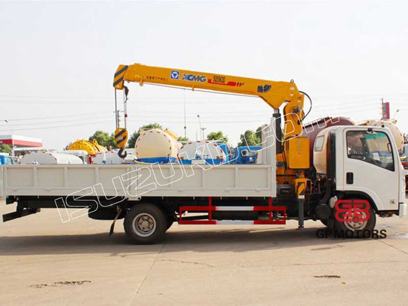 lsuzu 5 Ton Boom Crane Truck