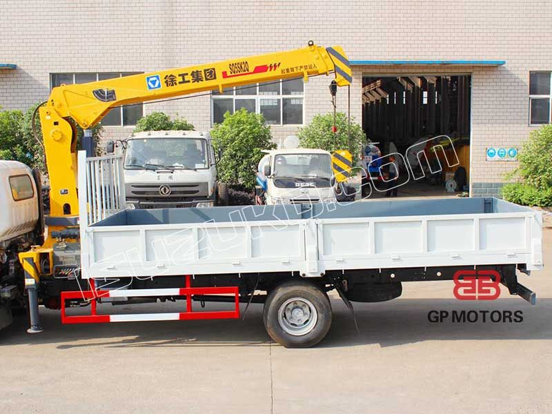 lsuzu 5 Ton Boom Crane Truck