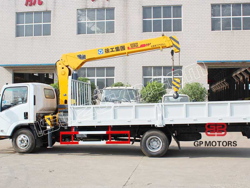 lsuzu 5 Ton Boom Crane Truck