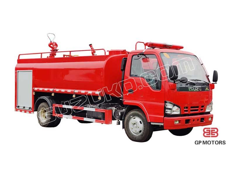 ISUZU NKR 4x2 130hp 4000 liters water tanker fire fighting truck