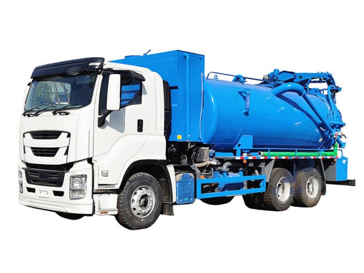 Isuzu GIGA Cesspit Emptier with Jet Cleaner