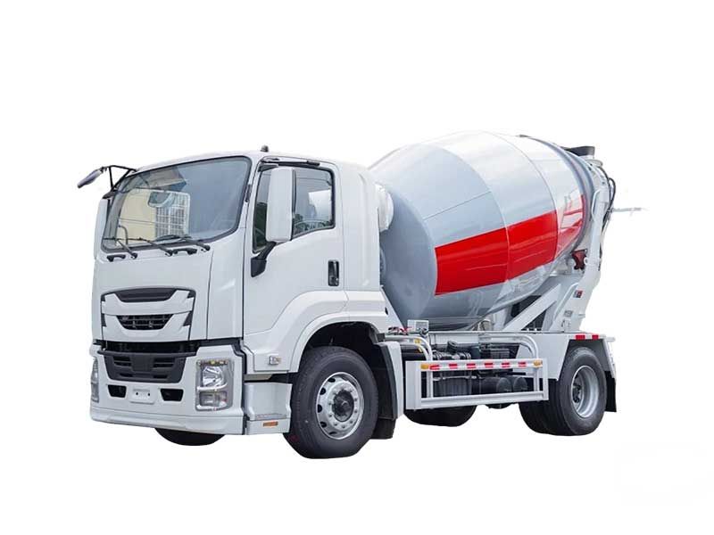 Isuzu 4X2 Heavy-Duty Concrete Mixer Truck with 6-8 Cubic Meters Capacity