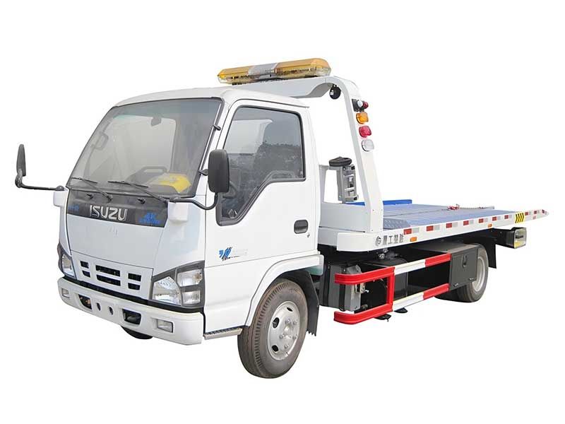 ISUZU NKR Flatbed Tow Truck